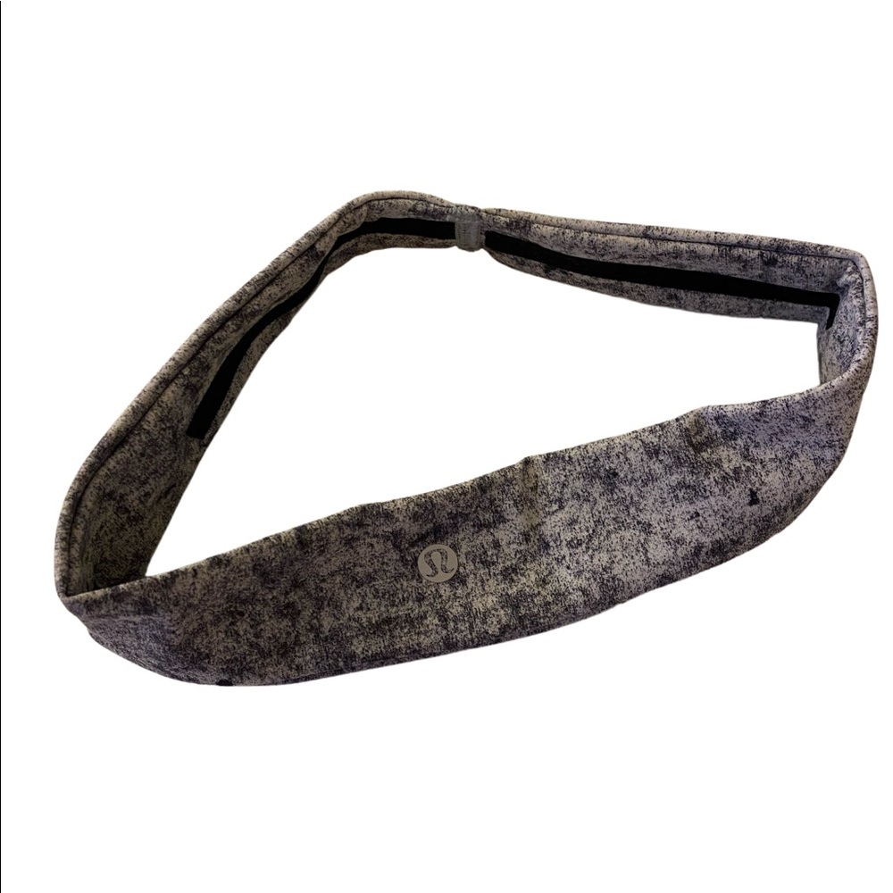 🛍 Lululemon Yoga & Running Headband Marbled Gray